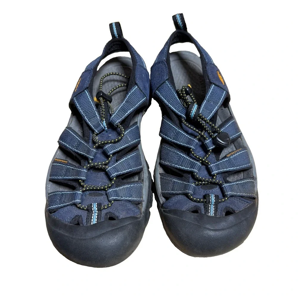 Keen Women's Navy/Black Newport H2 Strappy Close-toed Sport Sandals Size 8 Water